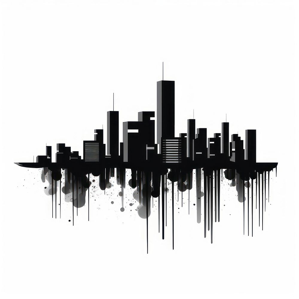 Building shape stroke city white background architecture. AI generated Image by rawpixel.