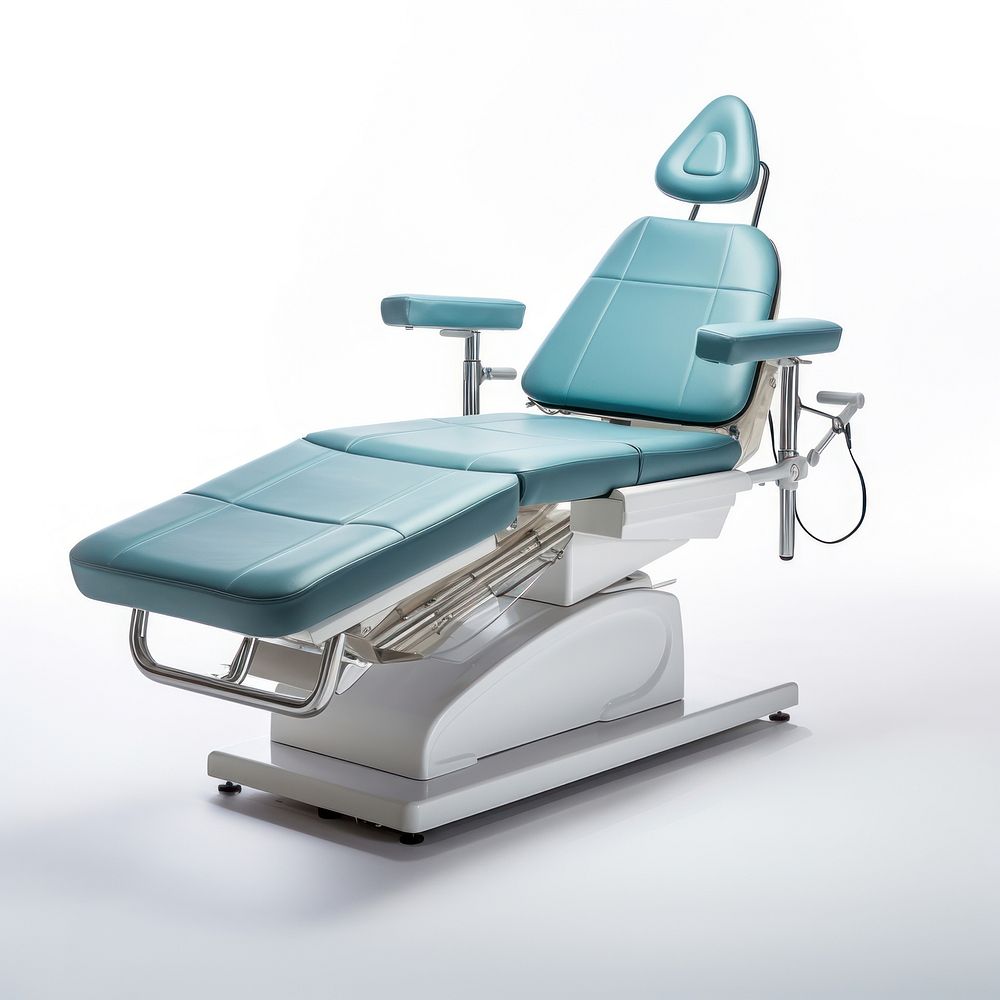 Dental Bed clinic furniture hospital. AI generated Image by rawpixel.