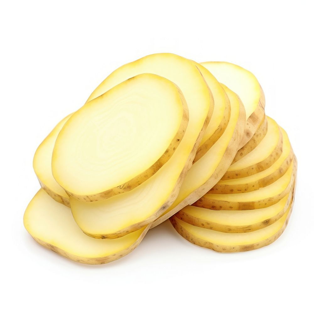 Sliced potato banana plant food. AI generated Image by rawpixel.