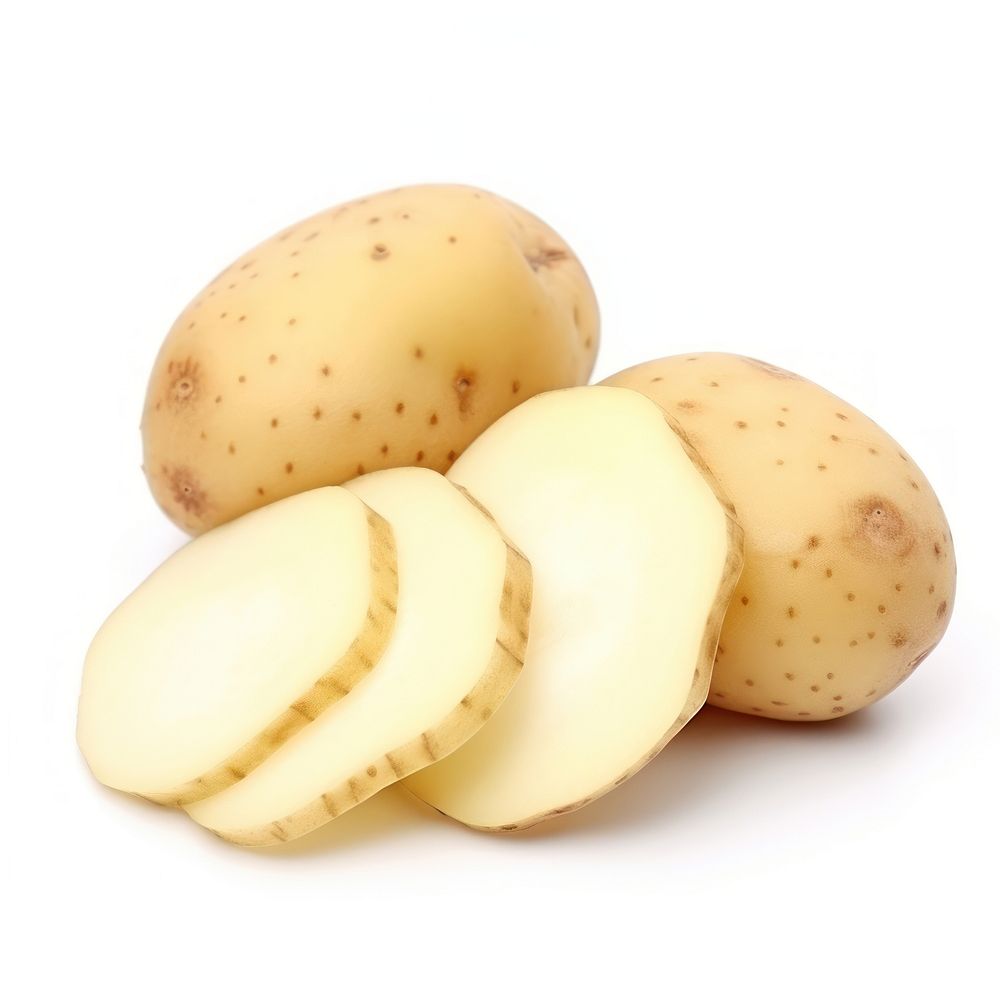 Sliced potato vegetable plant food. AI generated Image by rawpixel.