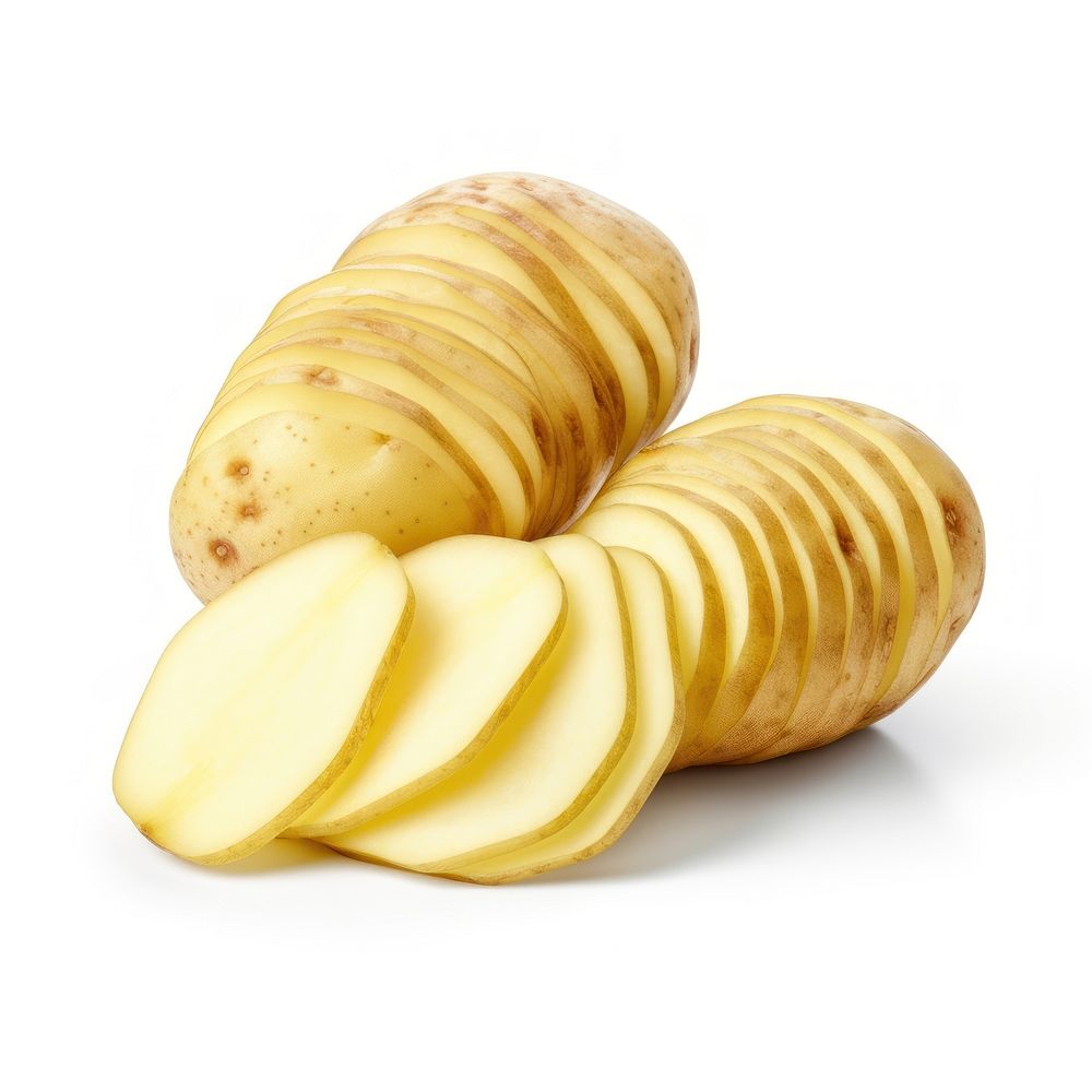 Sliced potato vegetable plant food. AI generated Image by rawpixel.