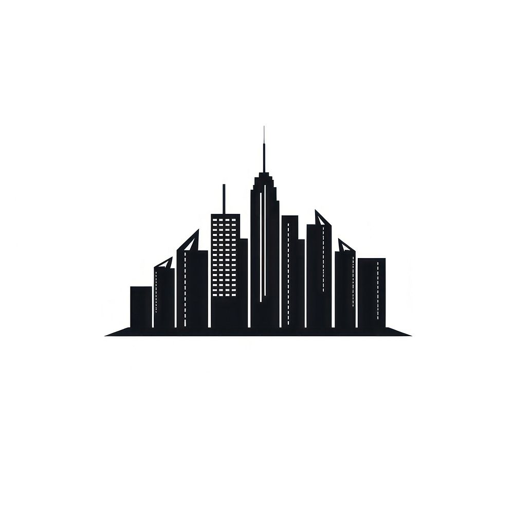 Real estate company architecture building city. AI generated Image by rawpixel.