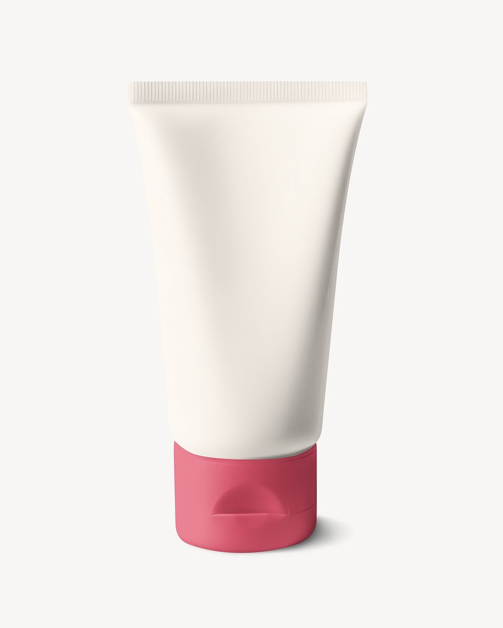 Off-white & pink blank cream tube