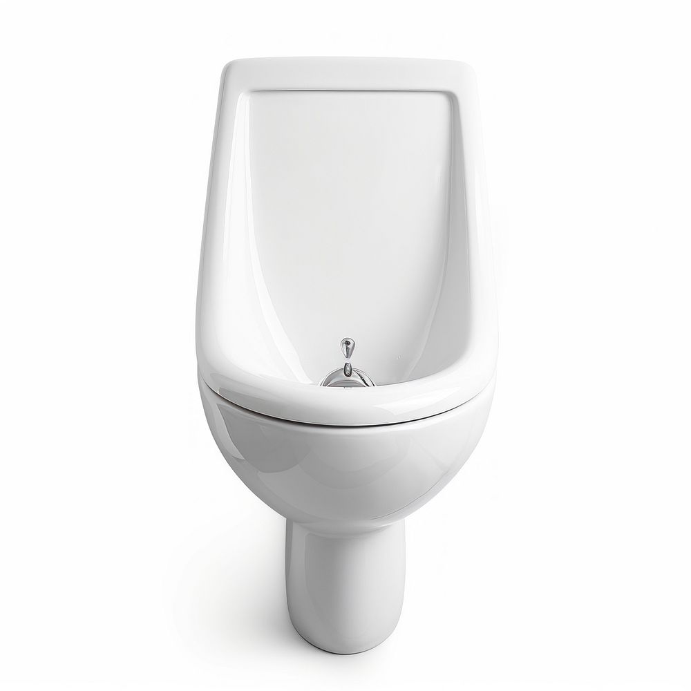 Bathroom toilet urinal white. AI generated Image by rawpixel.