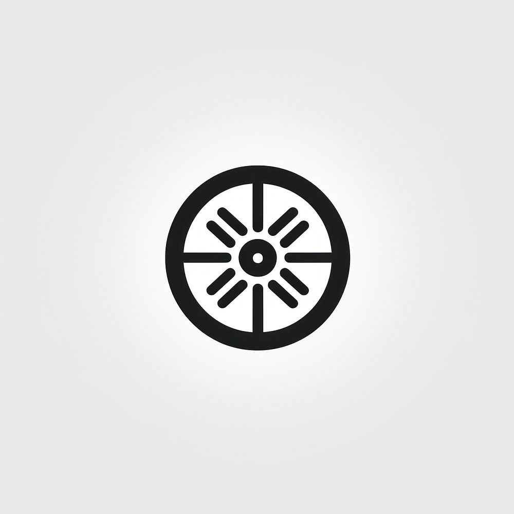 Circle shape wheel spoke. AI generated Image by rawpixel.