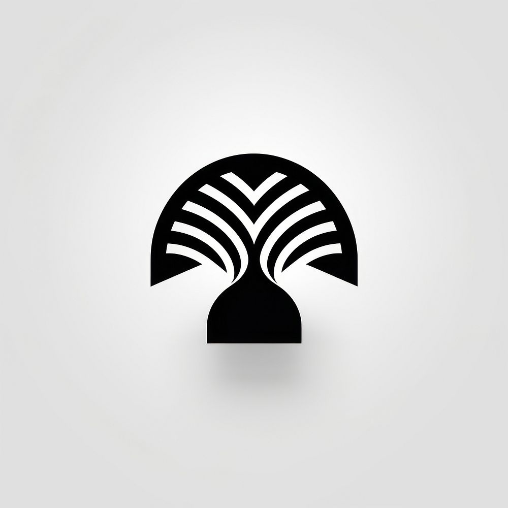 Curves logo symbol shape. AI generated Image by rawpixel.