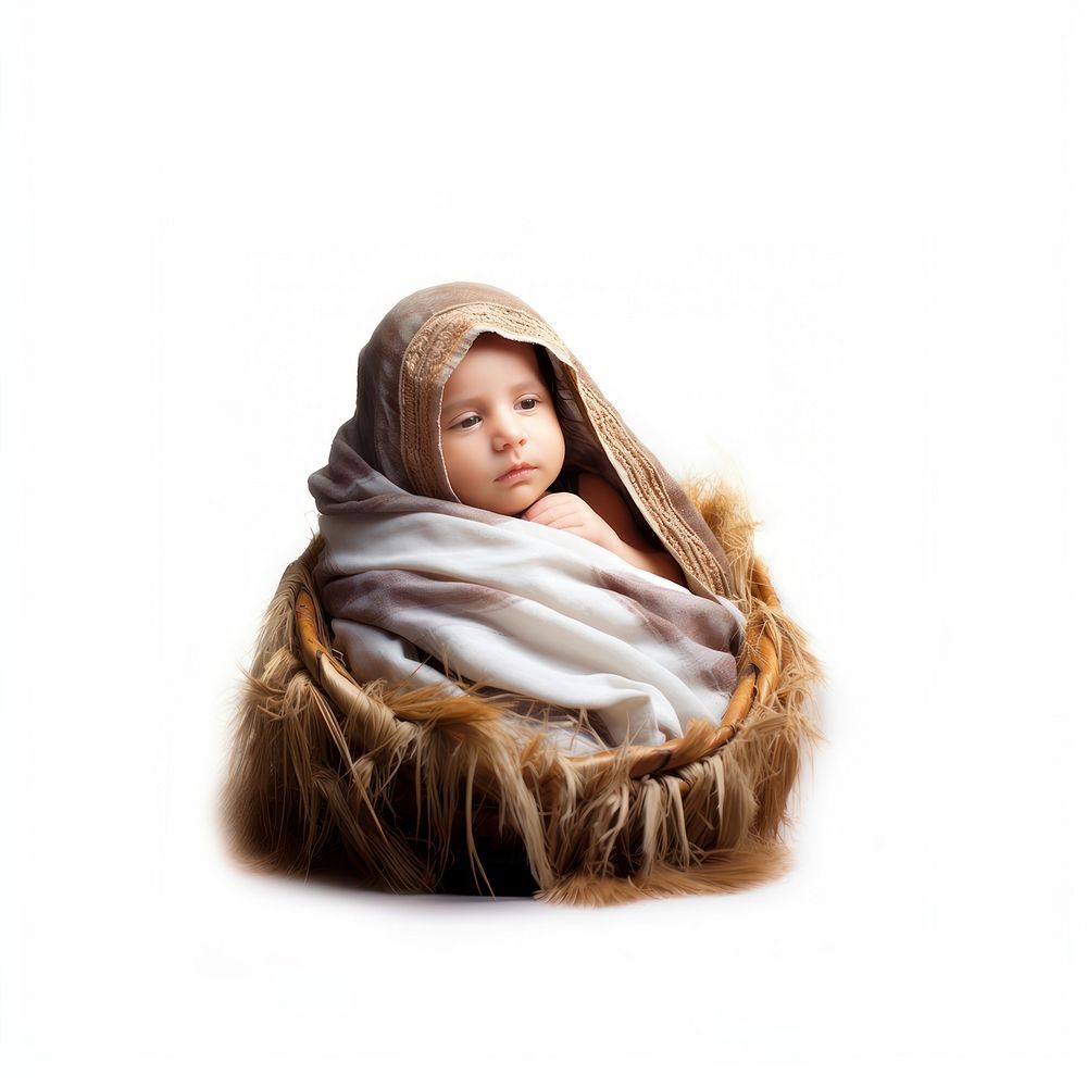 Baby Jesus baby portrait photo. AI generated Image by rawpixel.