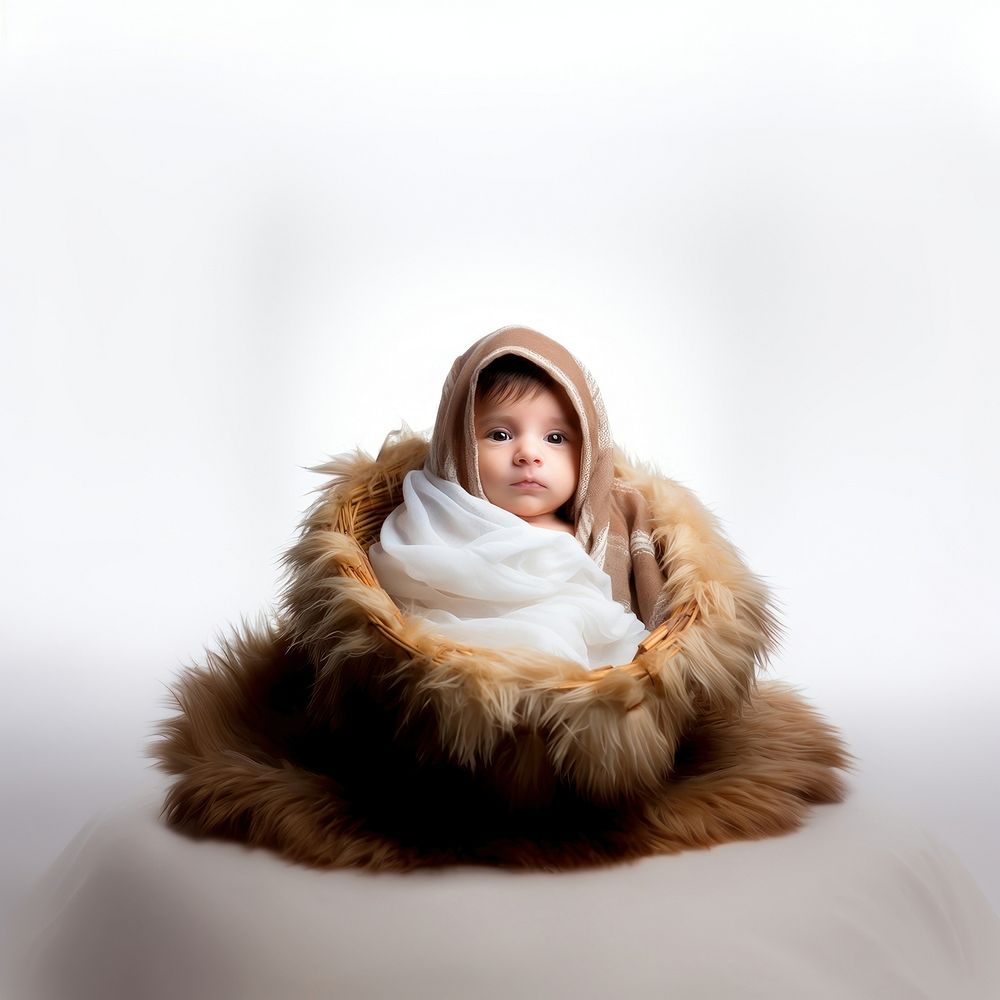 Baby Jesus portrait adult photo. AI generated Image by rawpixel.