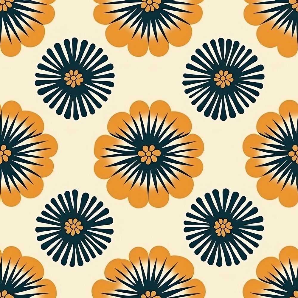 Marigold pattern backgrounds shape. AI generated Image by rawpixel.