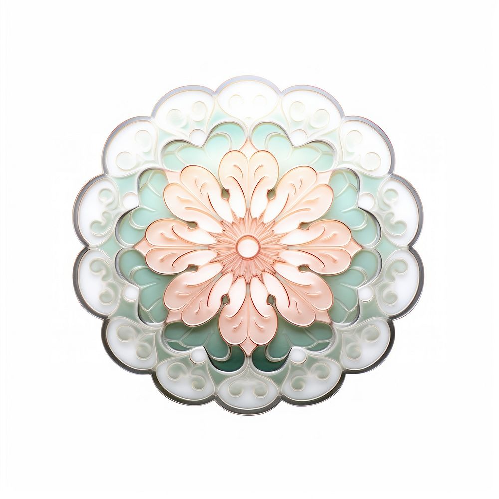 Chinese ornament art white background accessories. AI generated Image by rawpixel.