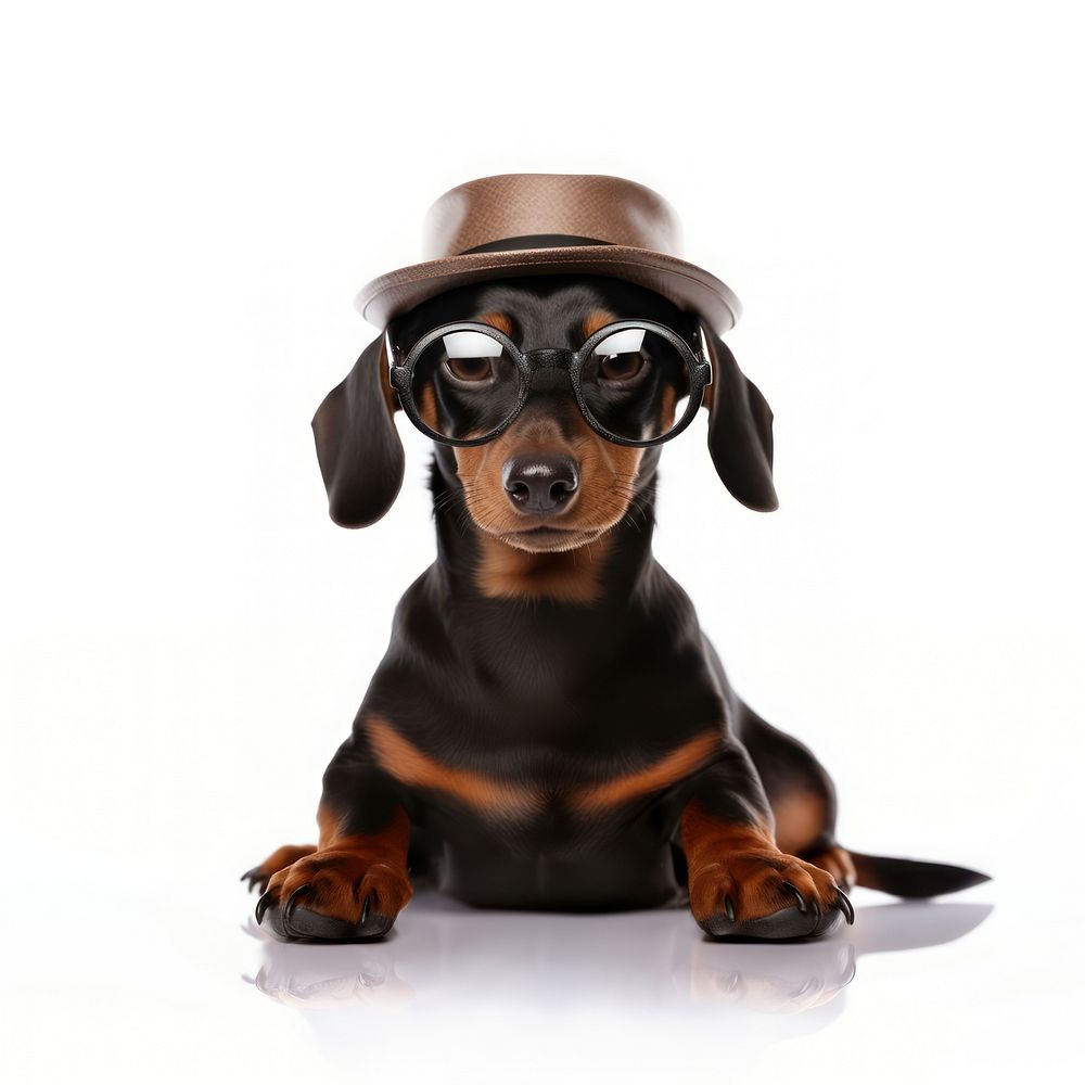 Dachshund animal pet accessories. AI generated Image by rawpixel.