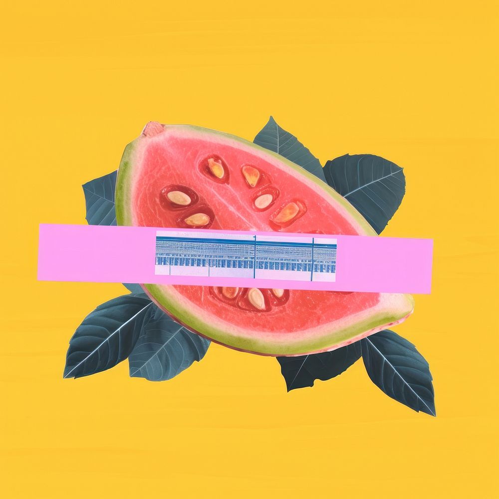 Tropical fruit watermelon plant food. AI generated Image by rawpixel.