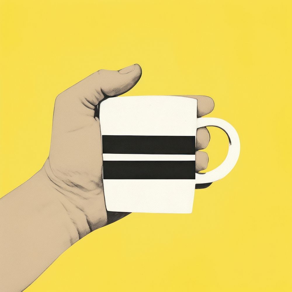 A coffee drink hand cup. AI generated Image by rawpixel.