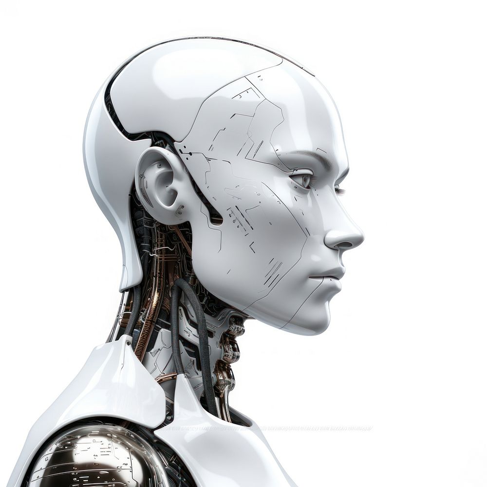 Future artificial intelligence robot adult technology futuristic. 
