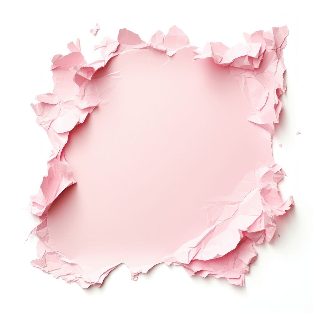 Dot pattern paper petal pink white background. AI generated Image by rawpixel.
