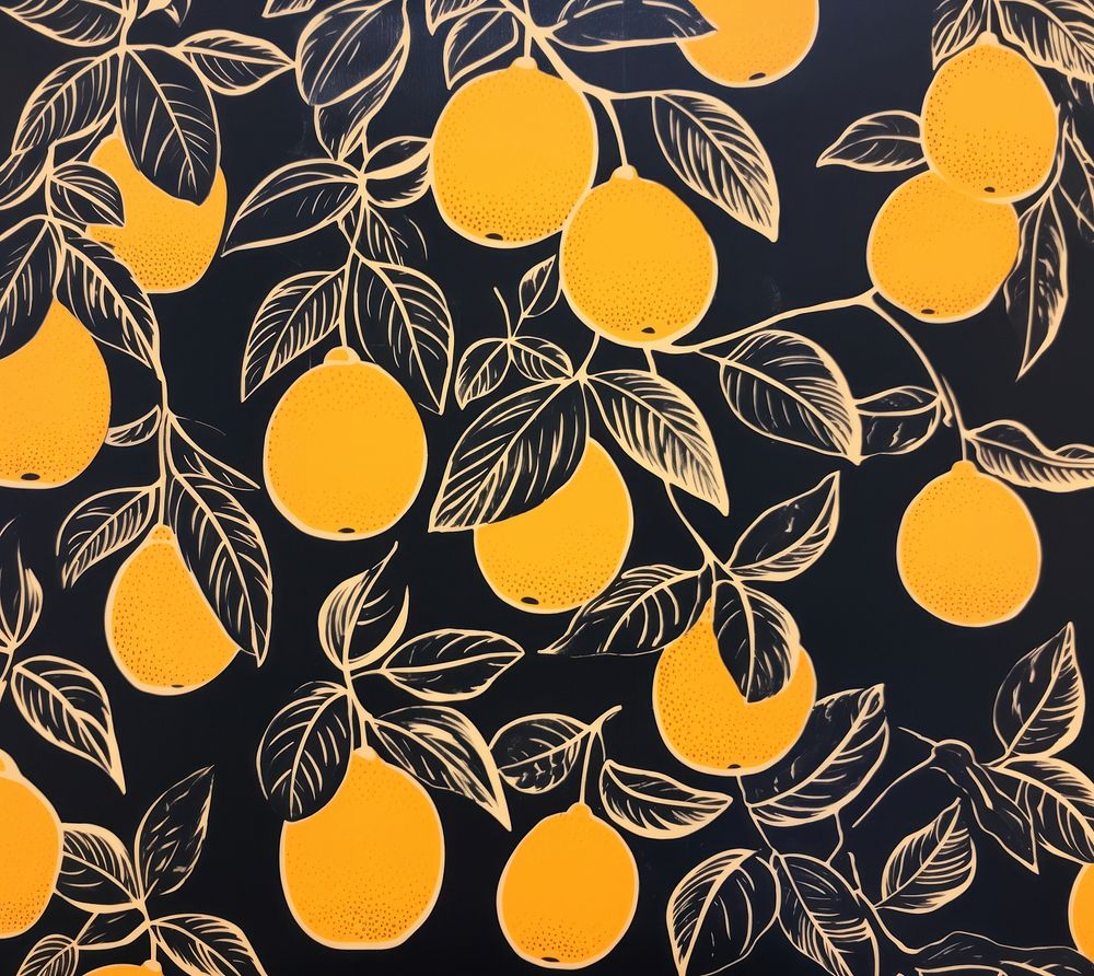 Fruit pattern plant food. AI generated Image by rawpixel.