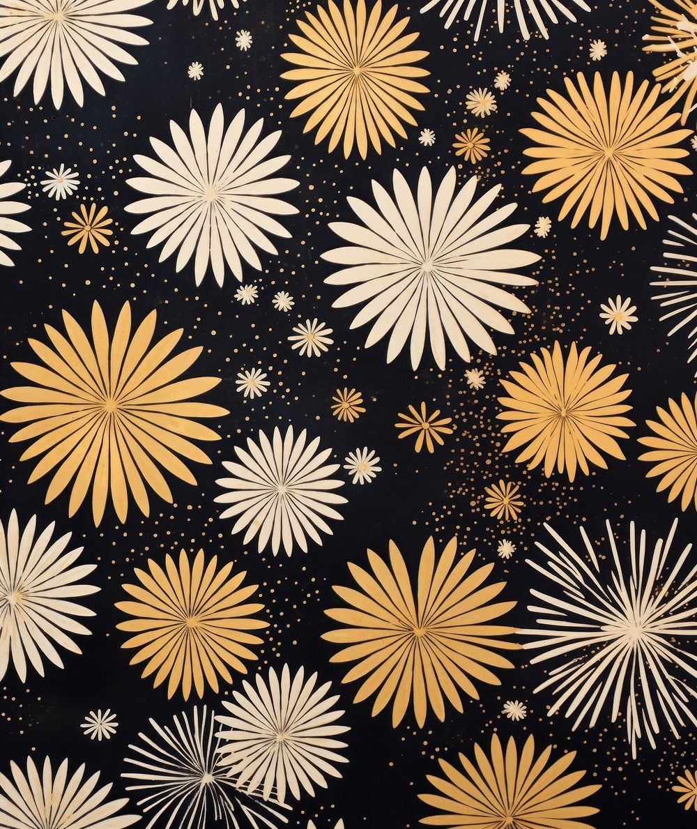 Gold and silver snow flakes | Free Photo Illustration - rawpixel
