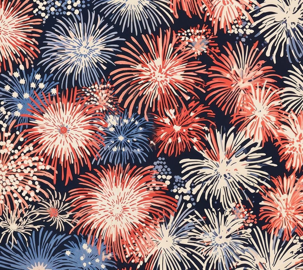 Pastel fireworks abstract pattern celebration. AI generated Image by rawpixel.