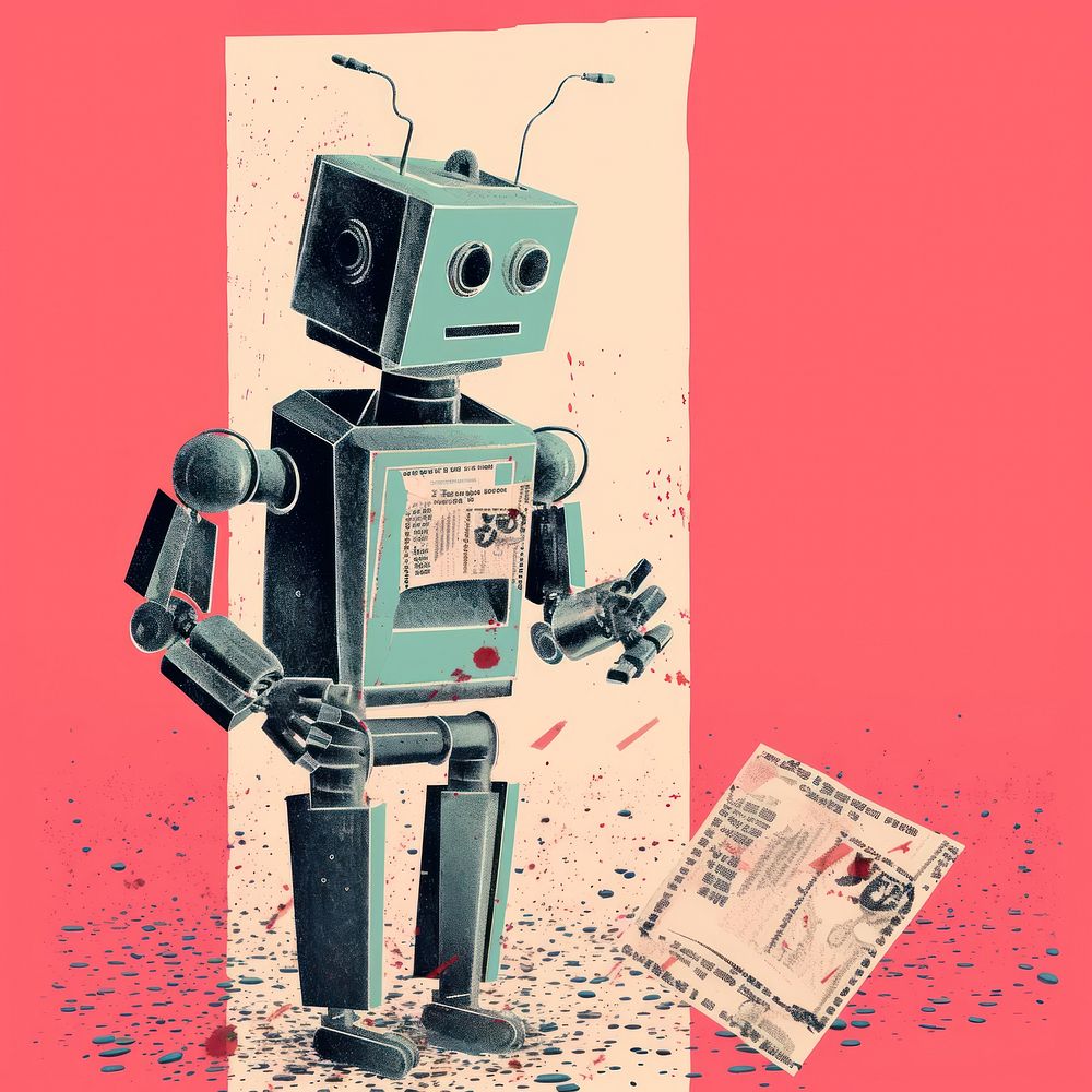 Robot electronics technology futuristic. AI generated Image by rawpixel.