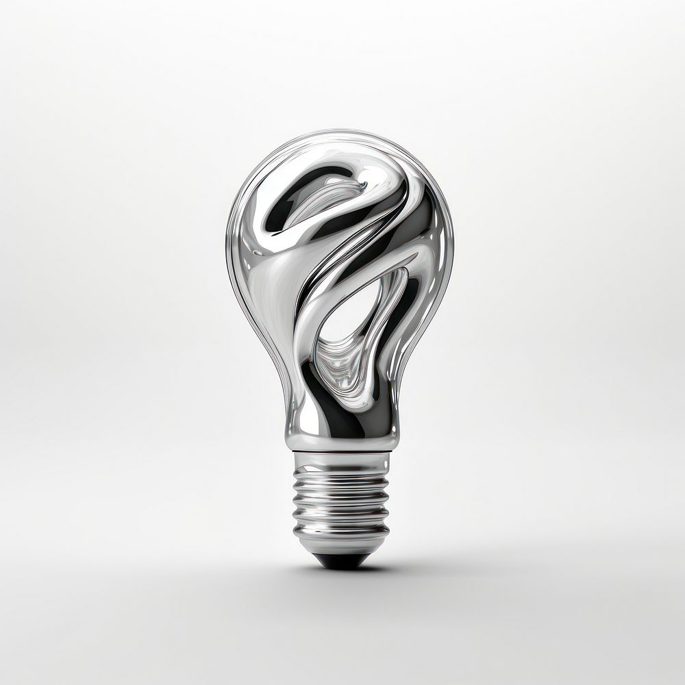 Light bulb lightbulb metal electricity. AI generated Image by rawpixel.
