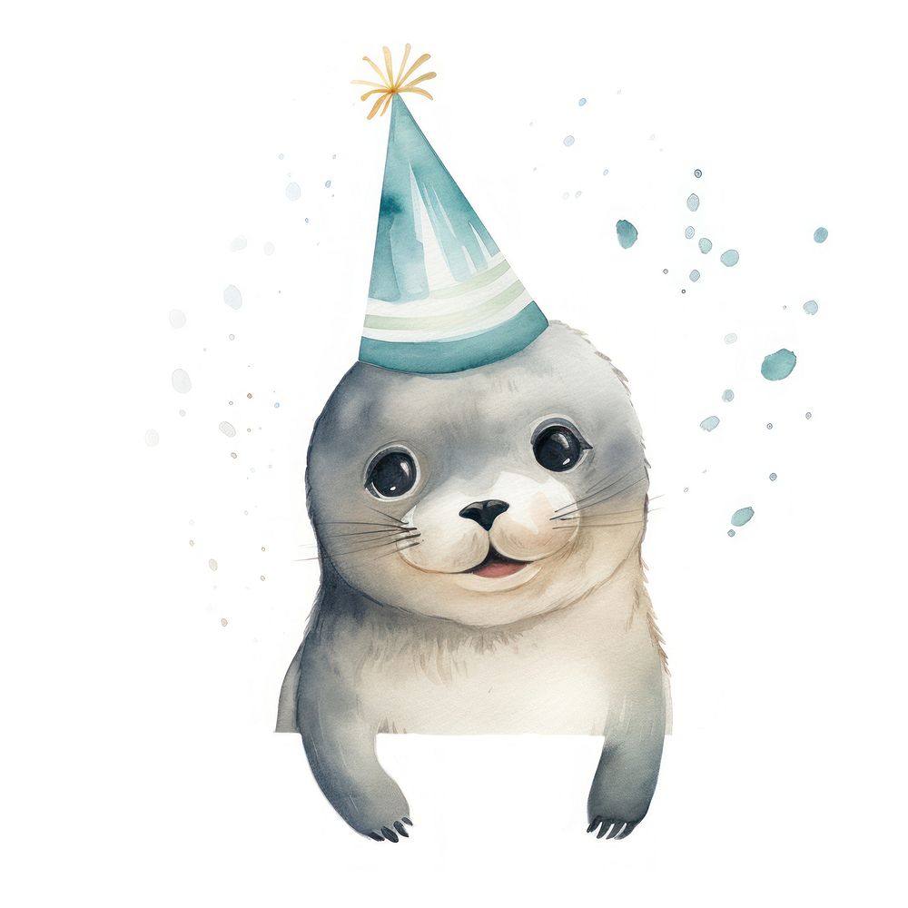 Mammal animal seal cute. AI generated Image by rawpixel.