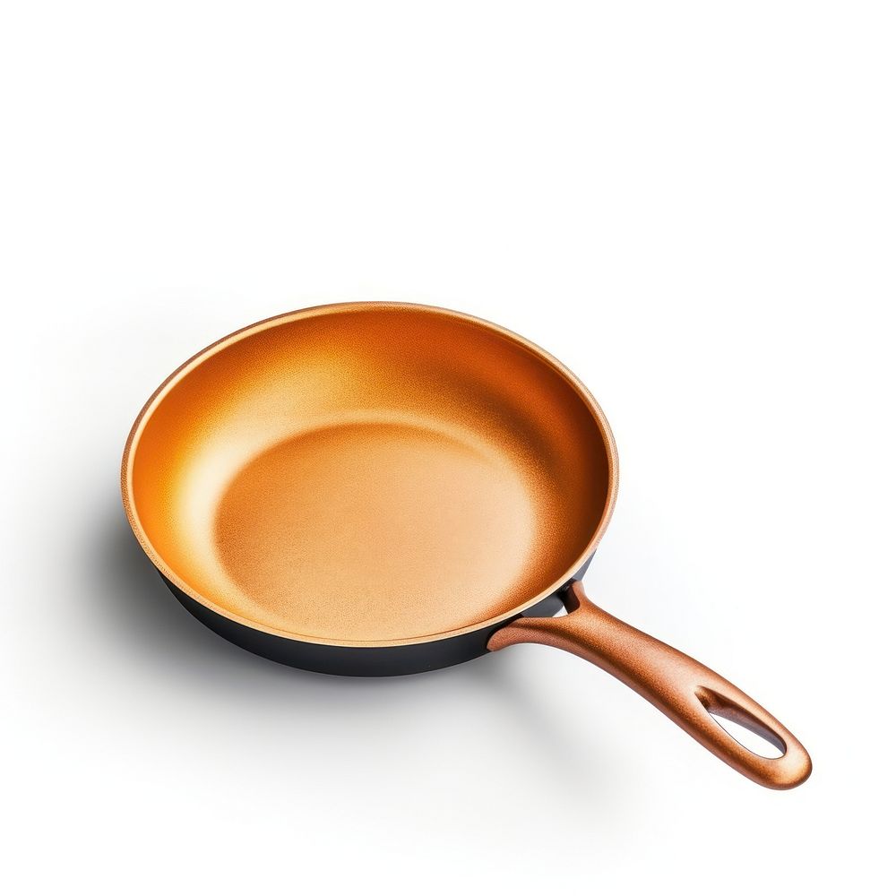 Frying pan wok white background frying pan. AI generated Image by rawpixel.