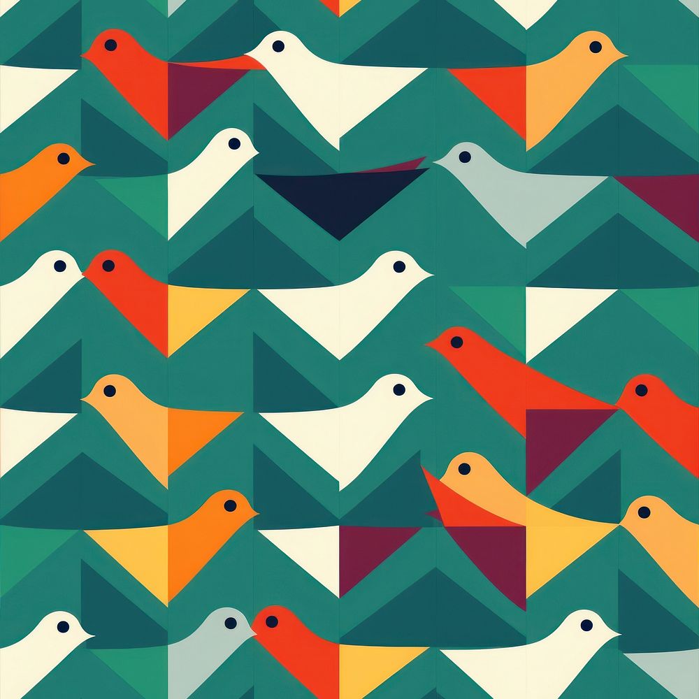 Bird pattern backgrounds animal. 