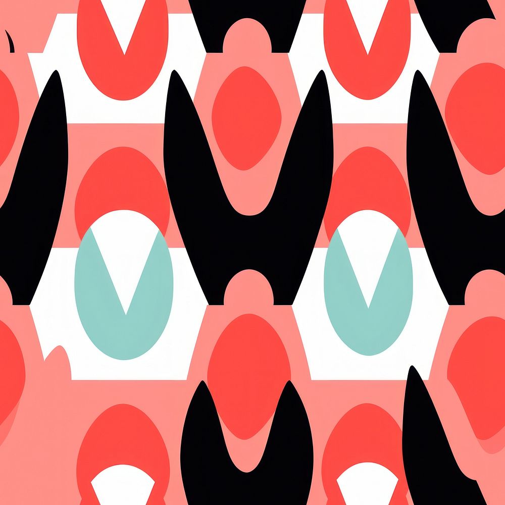 Bunny pattern backgrounds art. AI generated Image by rawpixel.