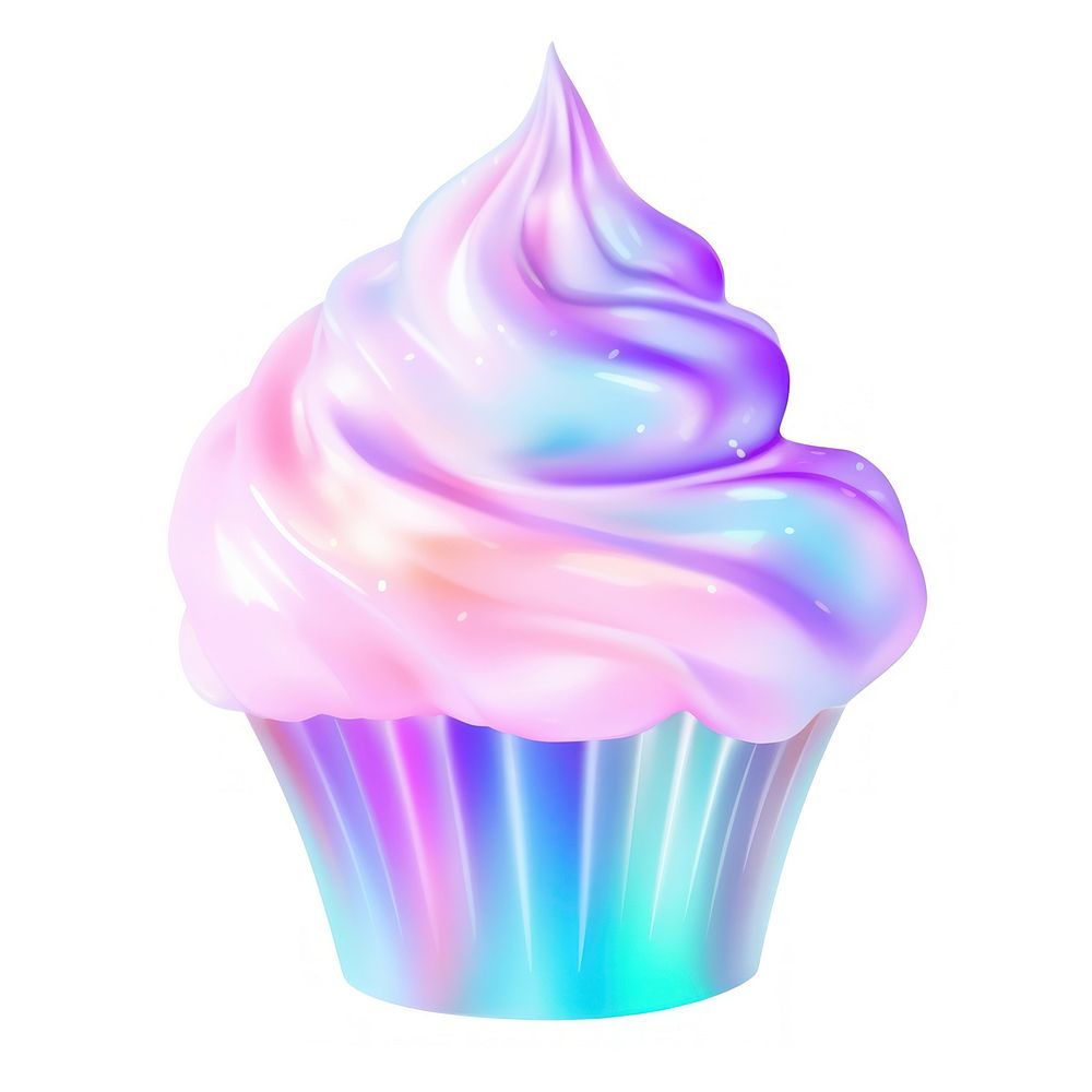 Cupcake abstract dessert icing. AI generated Image by rawpixel.