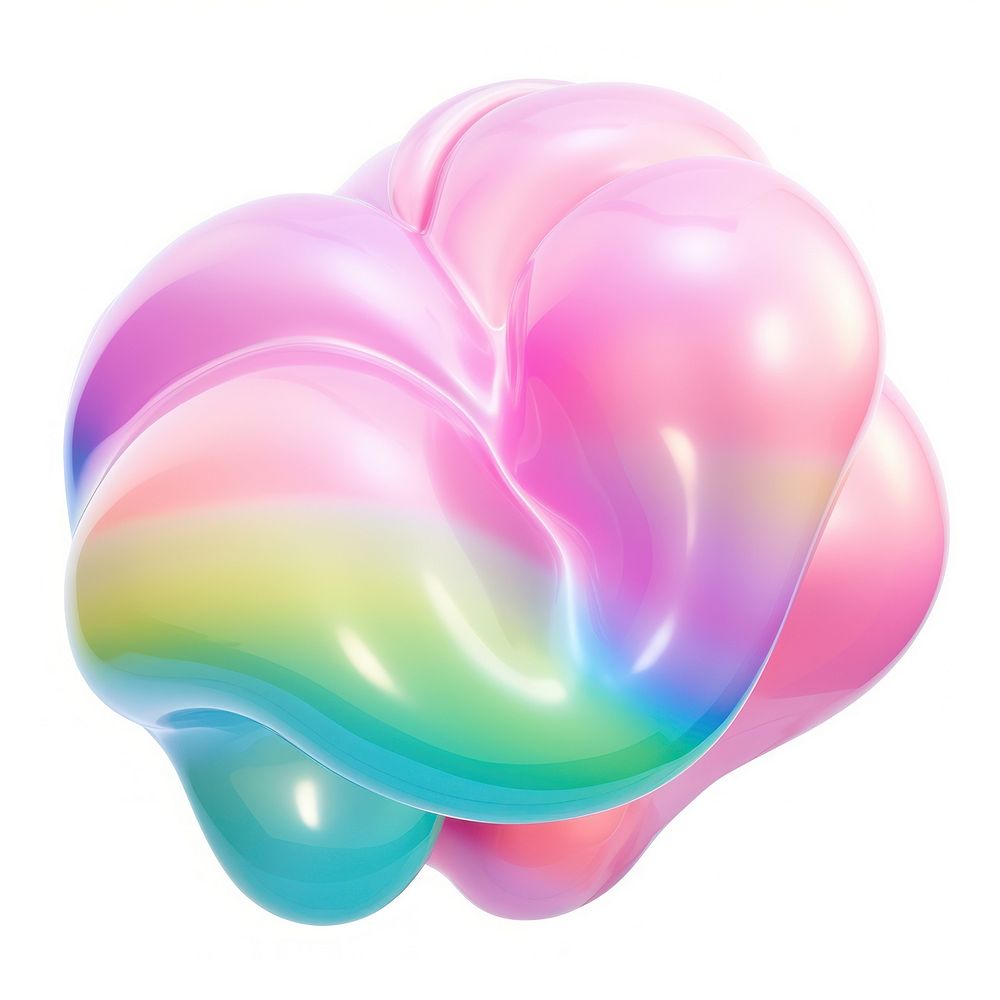 Balloon abstract creativity softness. AI generated Image by rawpixel.