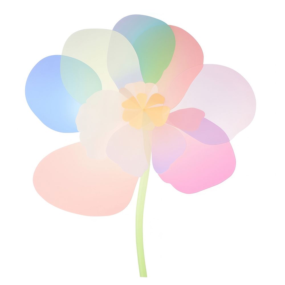 Flower abstract petal plant. AI generated Image by rawpixel.