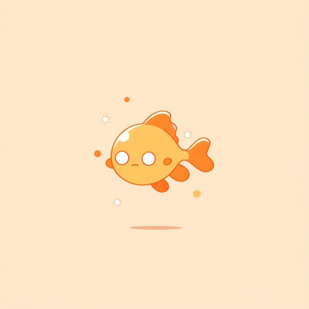Gold fish goldfish animal underwater. AI generated Image by rawpixel.