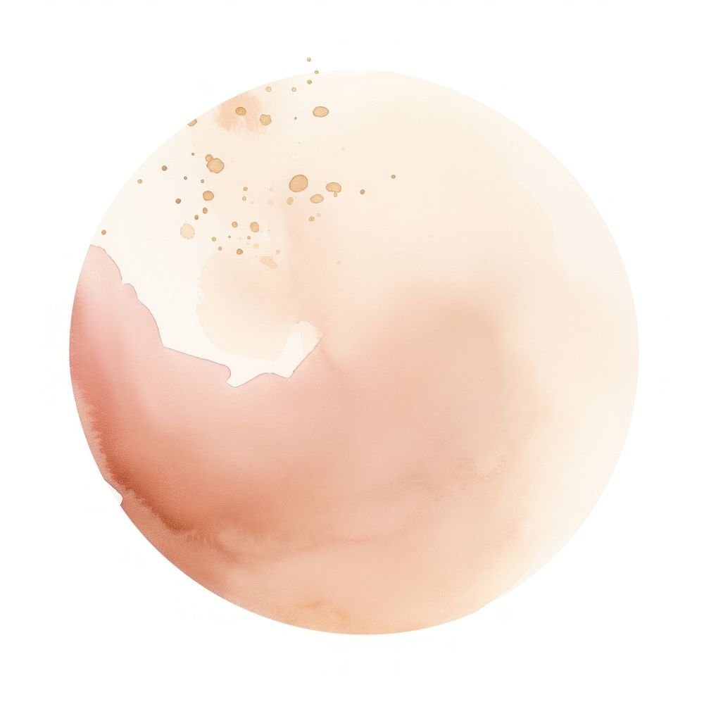 Coffee cup stain white background astronomy abstract. AI generated Image by rawpixel.
