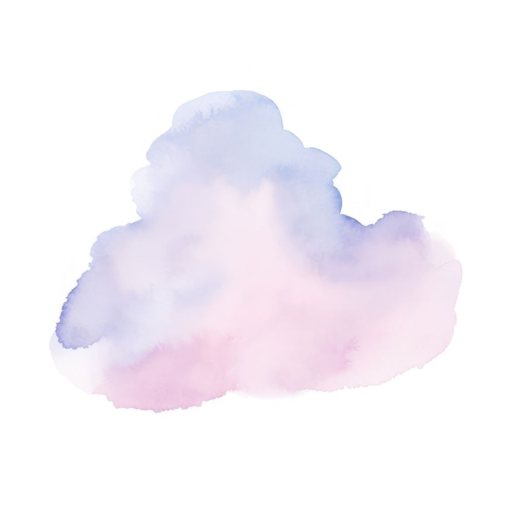 Cloud nature sky white background. AI generated Image by rawpixel.