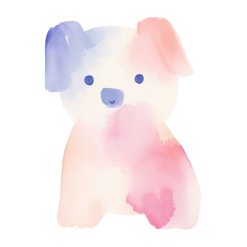 Puppy toy creativity carnivora. AI generated Image by rawpixel.