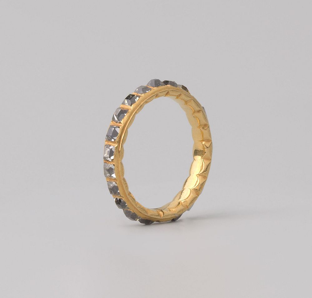 Ring with Table-cut Diamonds (c. 1610 - c. 1650) by anonymous