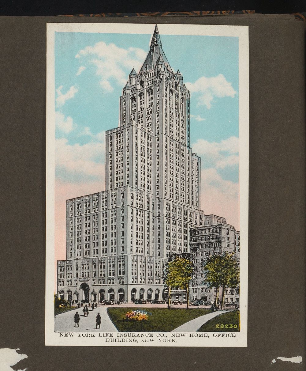 New York life insurance co. New Home, Office building, New York (c. 1928) by anonymous