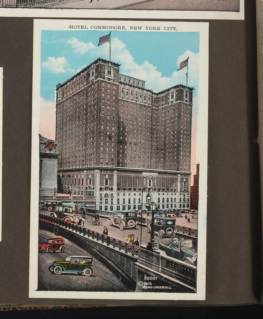 Hotel Commodore, New York City (1919) by Irving S Underhill