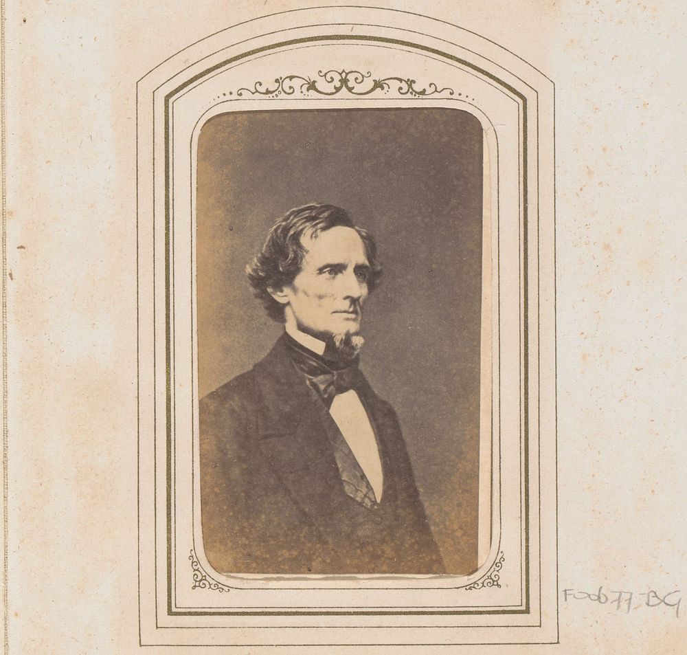 Portret van Jefferson Davis (1855 | Free Photo - rawpixel