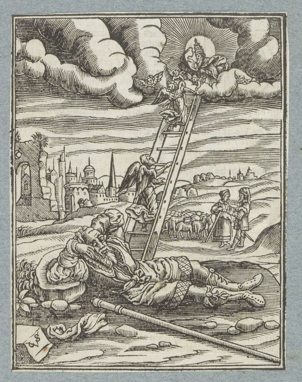 Jakobs ladder (1645 - 1646) by Christoffel van Sichem II, Christoffel van Sichem III and Pieter Jacobsz Paets