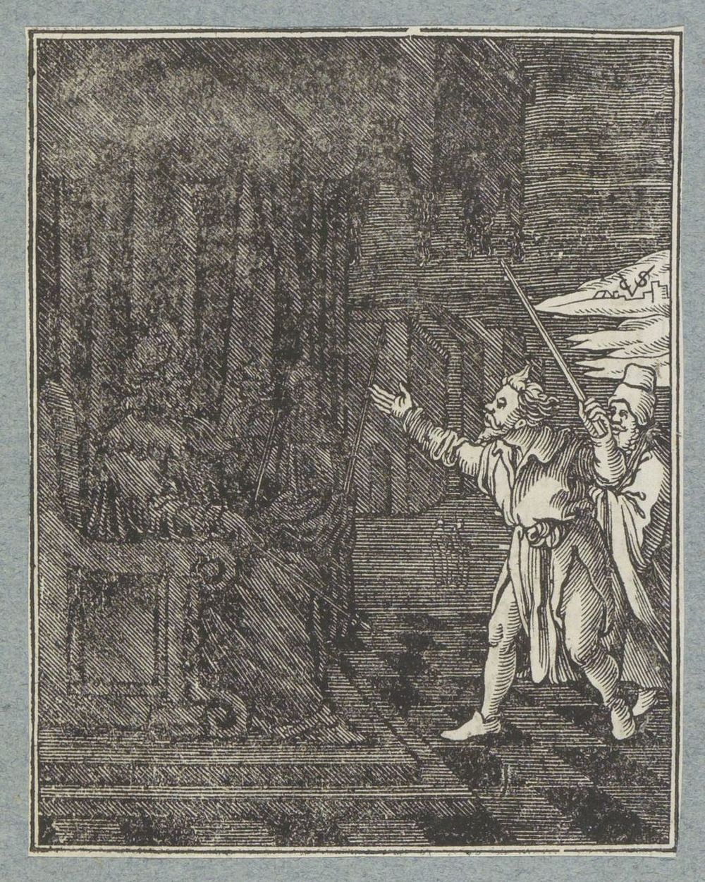 Plaag van de duisternis (1645 - 1646) by Christoffel van Sichem II, Christoffel van Sichem III and Pieter Jacobsz Paets