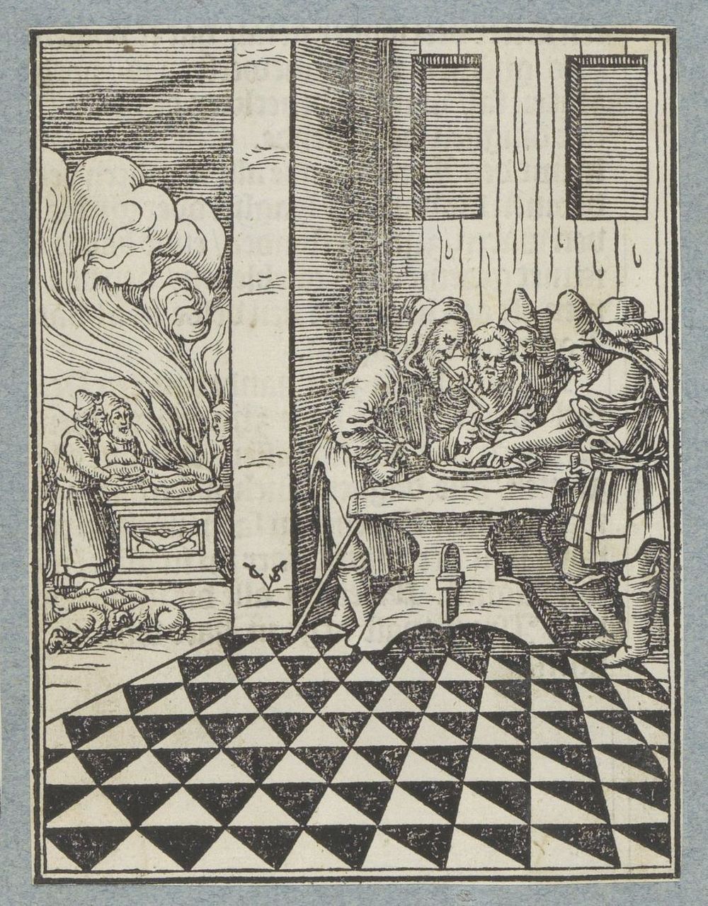 Pascha (1645 - 1646) by Christoffel van Sichem II, Christoffel van Sichem III, Veit Rudolf Specklin, Hans Holbein II and…