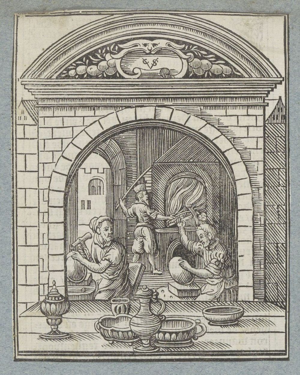 Vaatwerk voor het tabernakel (1645 - 1646) by Christoffel van Sichem II, Christoffel van Sichem III and Pieter Jacobsz Paets