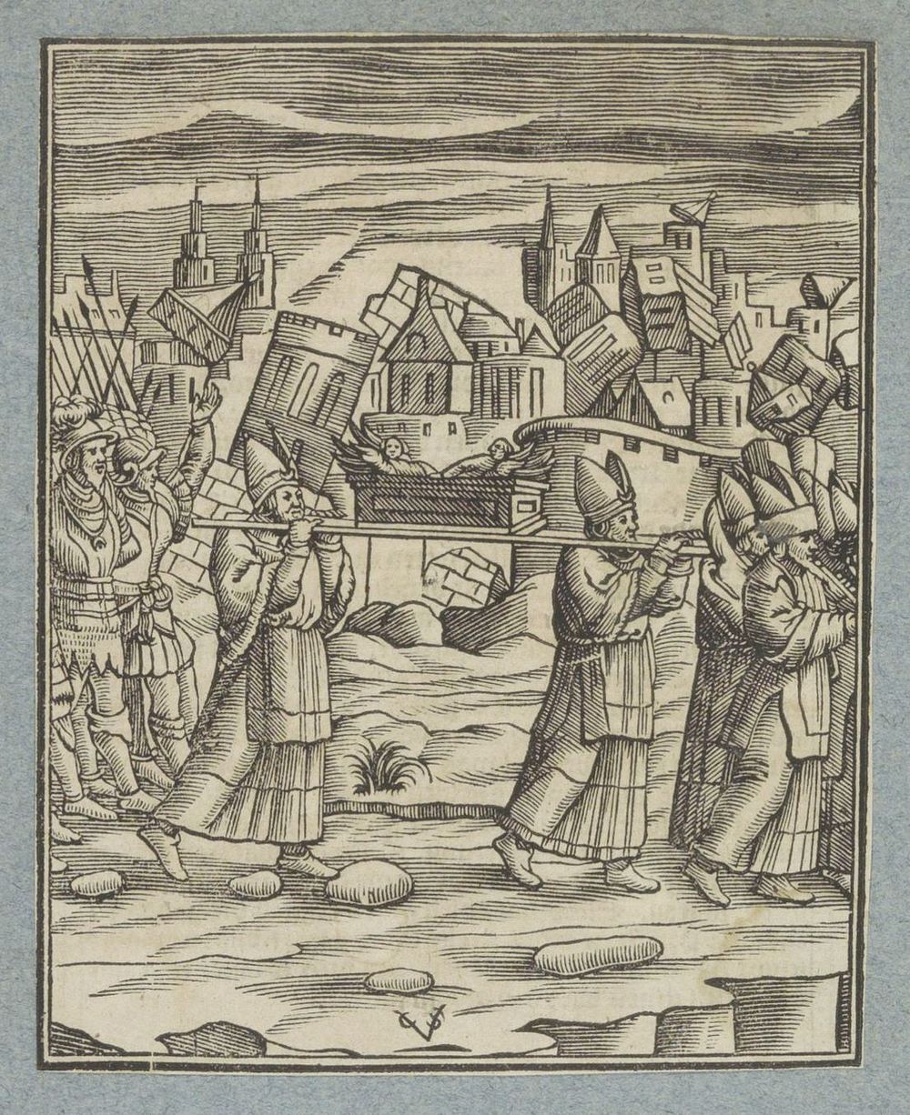 Val van Jericho (1645 - 1646) by Christoffel van Sichem II, Christoffel van Sichem III and Pieter Jacobsz Paets