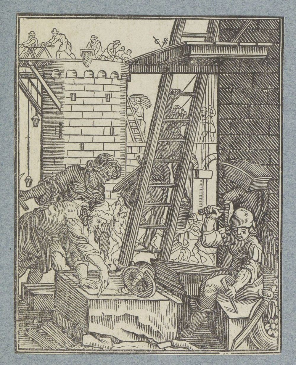 Bouwactiviteiten (1645 - 1646) by Christoffel van Sichem II, Christoffel van Sichem III and Pieter Jacobsz Paets