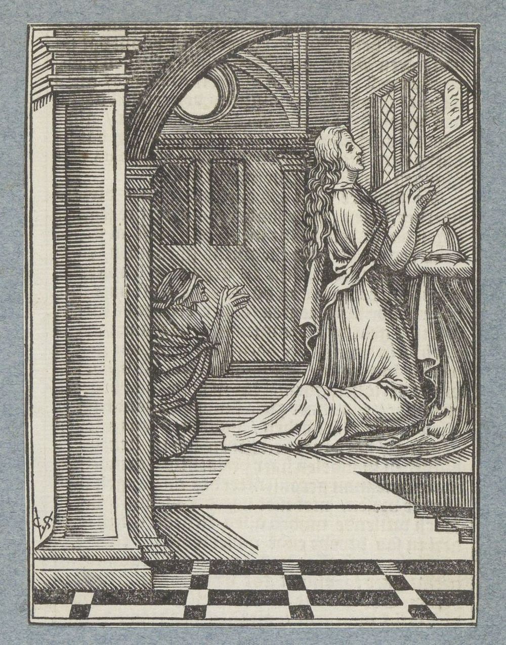 Ester bidt en vast (1645 - 1646) by Christoffel van Sichem II, Christoffel van Sichem III, Philips Galle, Maarten van…