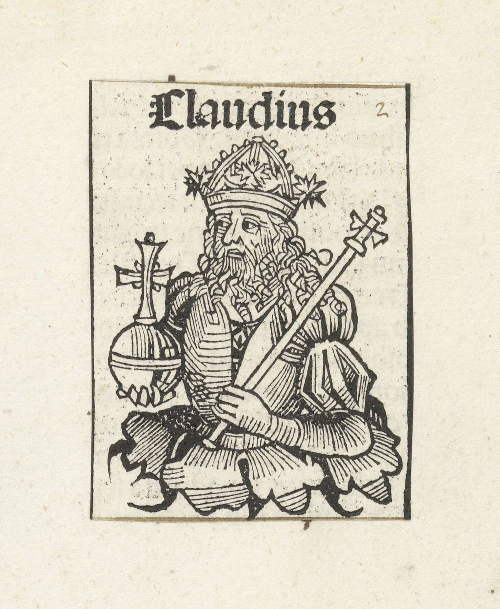 Keizer Claudius I (1493) by Michel Wolgemut and Wilhelm Pleydenwurff