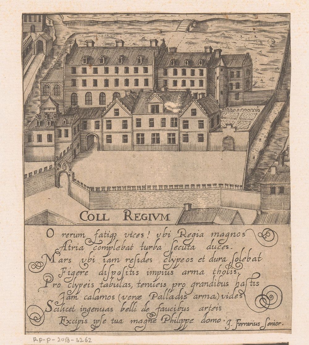 Koningscollege (1605 - 1680) by Filippo Ferrari