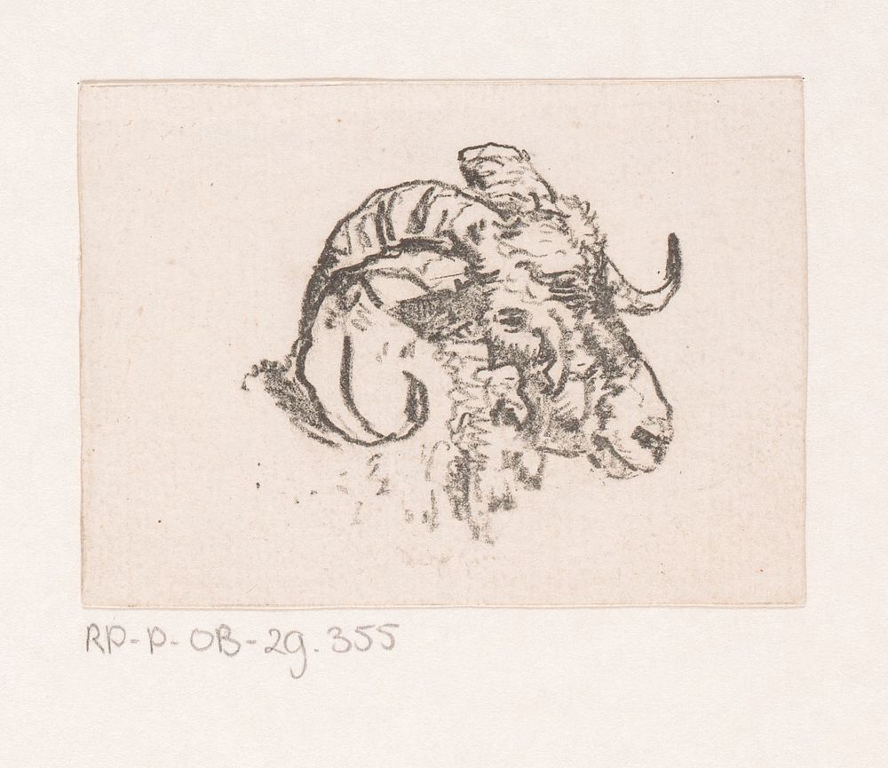 Ramskop (1809 - 1850) by anonymous and Pieter Gerardus van Os