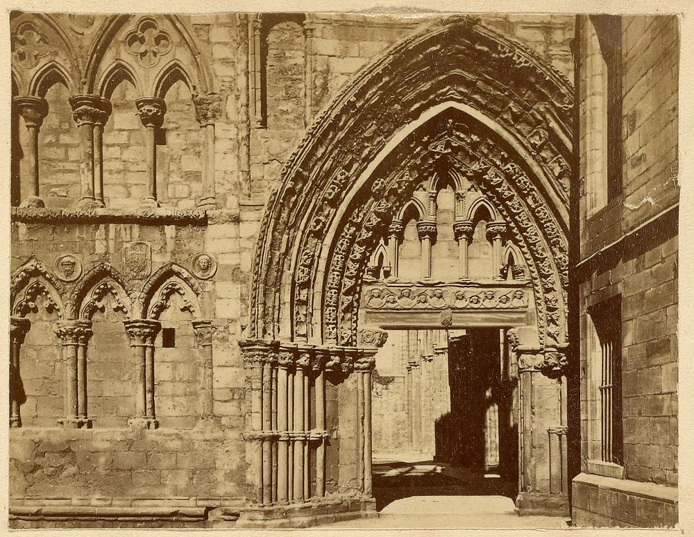 Doorway of Holyrood Abbey